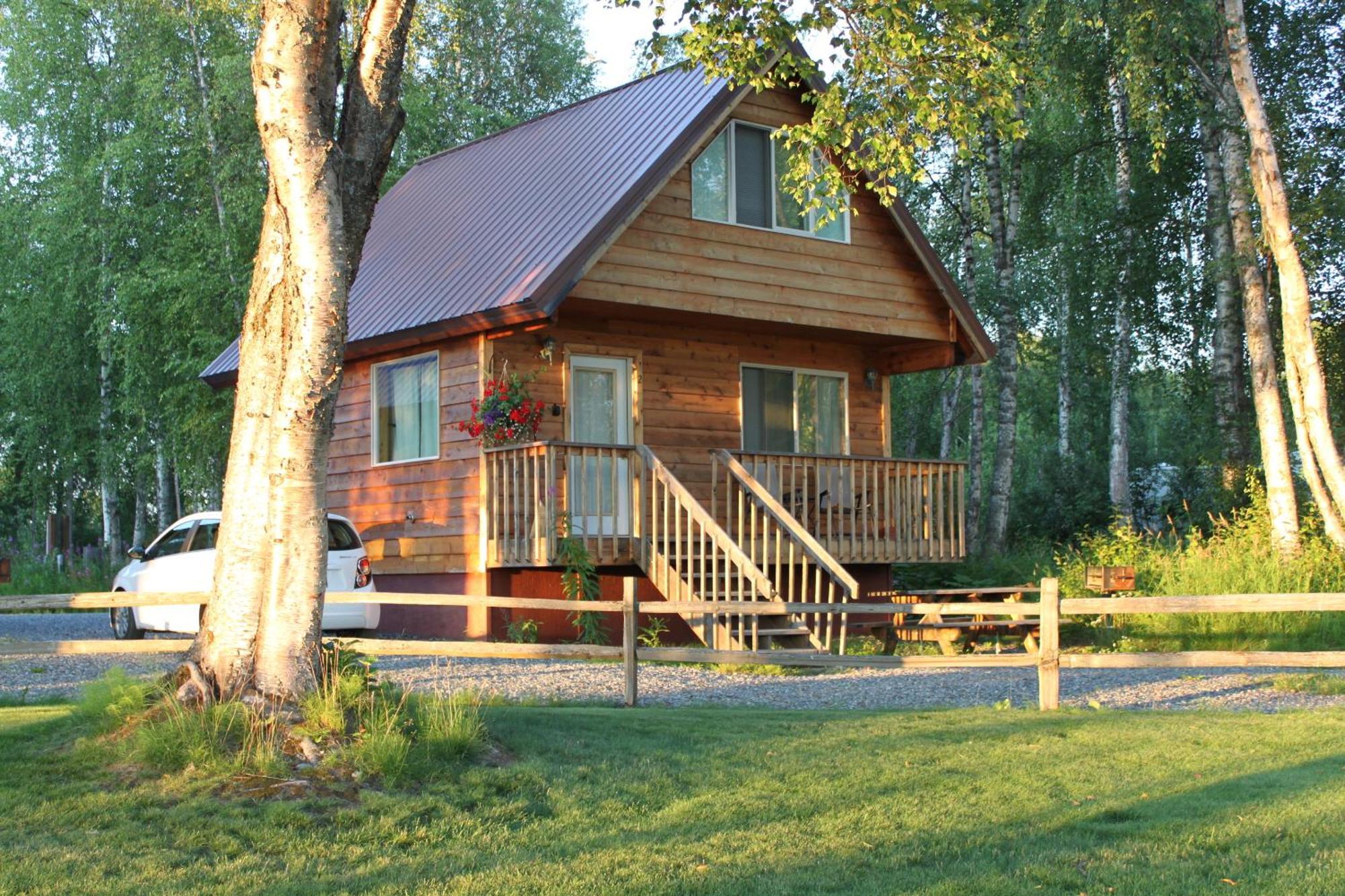 Susitna River Lodging, Riverside Cabins Talkeetna Luaran gambar