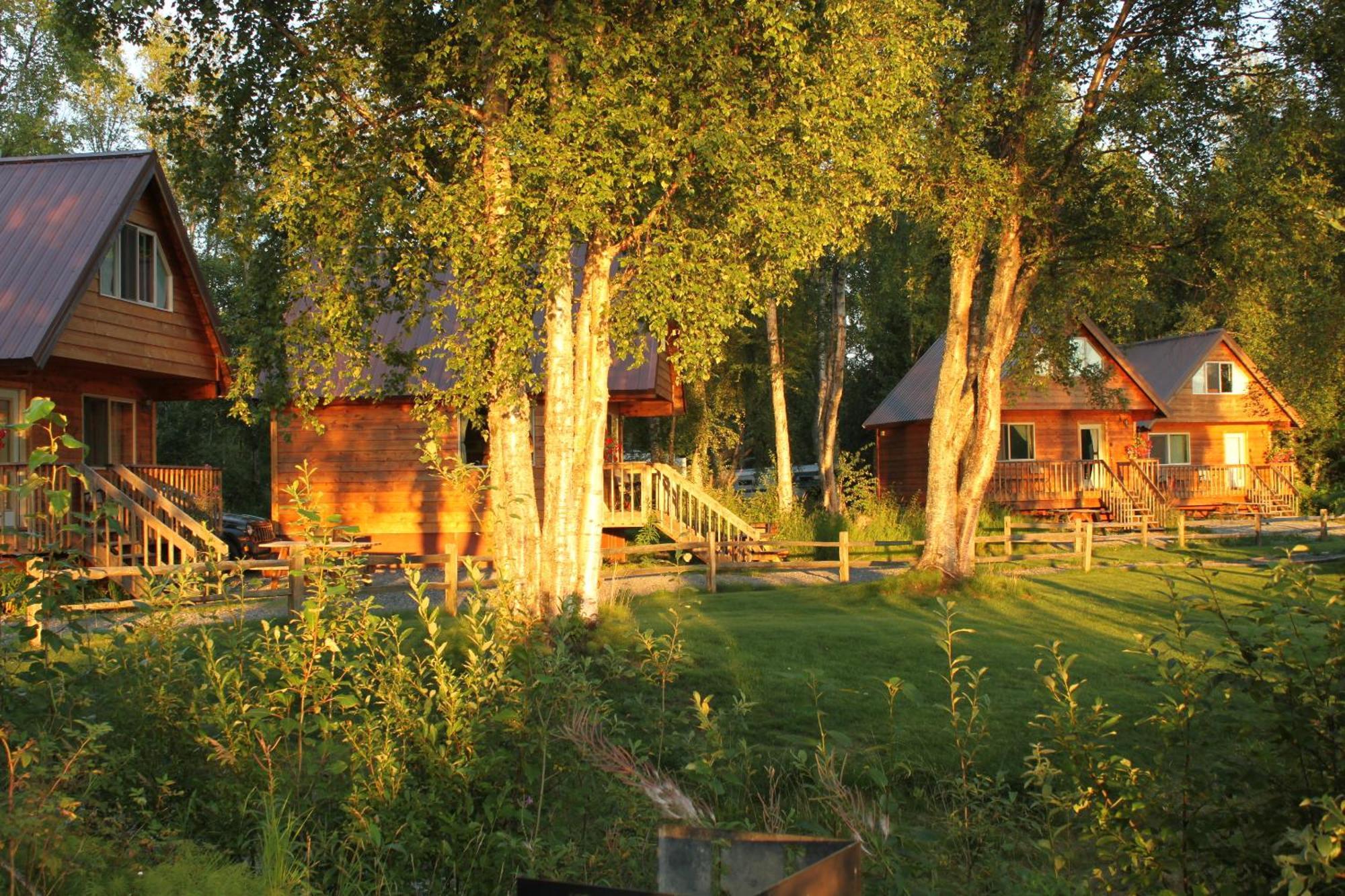 Susitna River Lodging, Riverside Cabins Talkeetna Luaran gambar